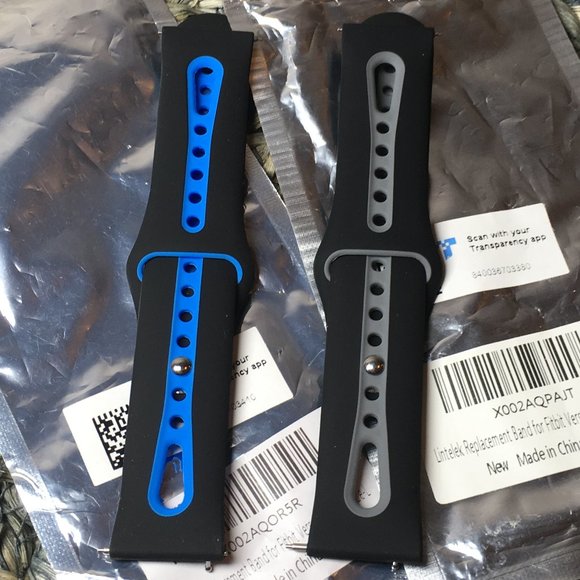 2pc. Replacement Bands for Fitbit Versa LARGE - Picture 3 of 4